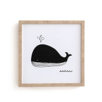 Рамка Детская с рисунком кит Clo единый размер черный LA REDOUTE INTERIEURS  фото, kupilegko.ru